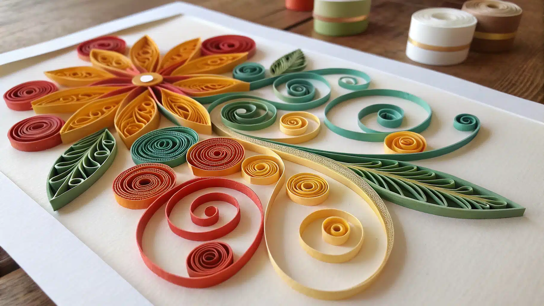 quilling art papier